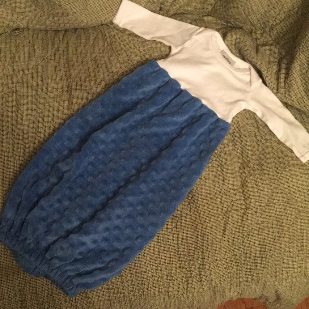Baby Girls 0-3m Minky Gown